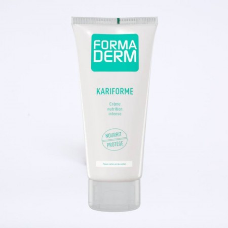 tube de gel "kariforme" de la marque formaderm en 100ml, à destination protège et hydrate la peau