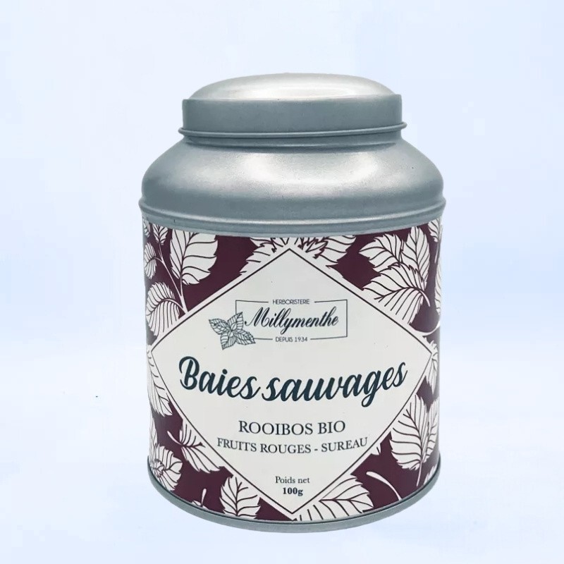 Rooibos Bio aux fruits rouges et sureau.